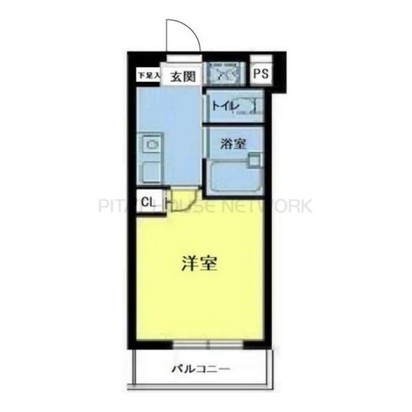 スカイコート文京白山の間取り