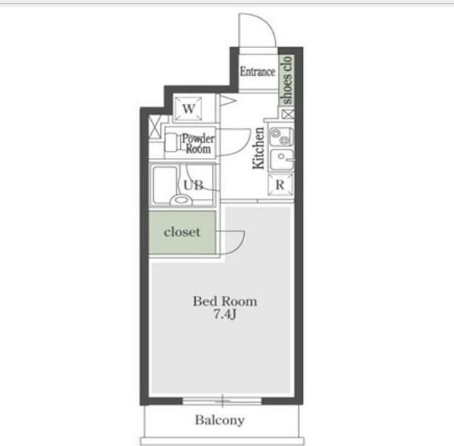 プレミアステージ芝公園Ⅱの間取り