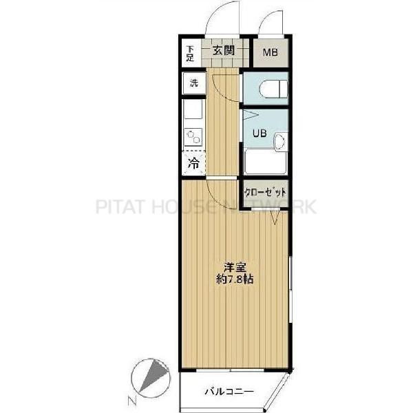 クランヴァン駒込染井の間取り