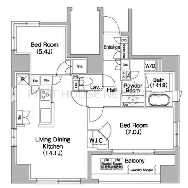 コンフォリア本駒込の間取り