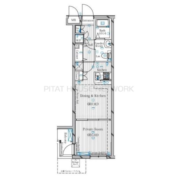 アクアトウキョウノースシティの間取り