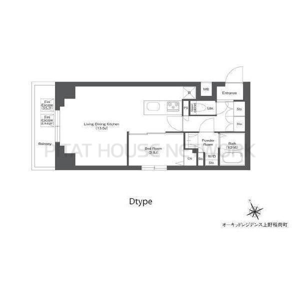 オーキッドレジデンス上野稲荷町