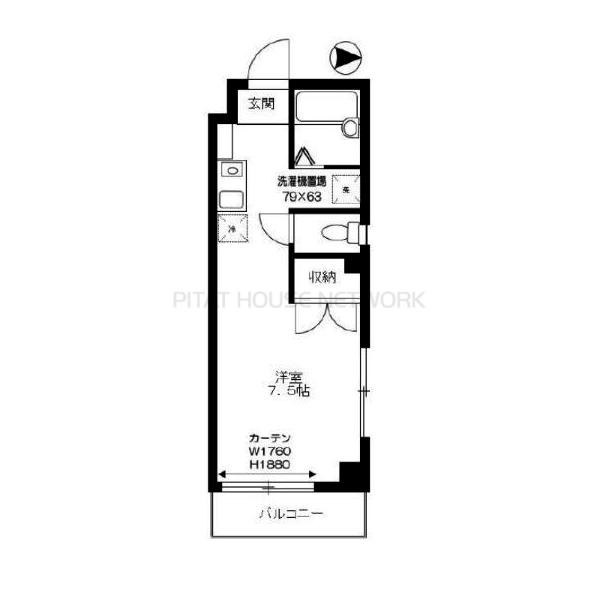 グローサリー本駒込の間取り