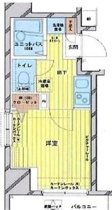 メインステージ白山の間取り図