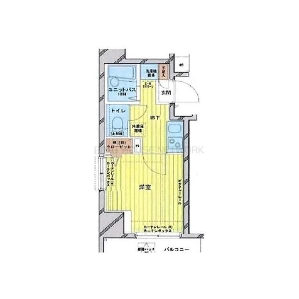 メインステージ白山の間取り図