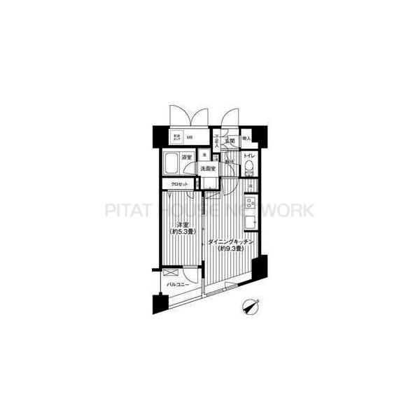 コスモリード新宿余丁町 / 402