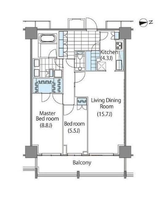コンフォリア新宿イーストサイドタワー
