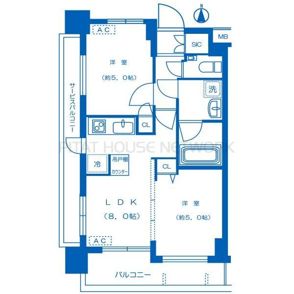 エステムプラザ池袋ザ・ヴィンテージの間取