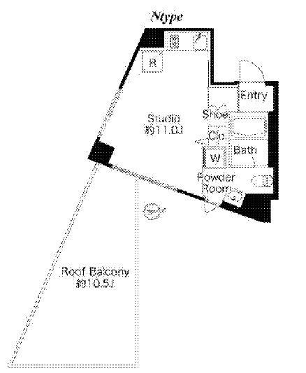 マドレーヌ駒込の間取り