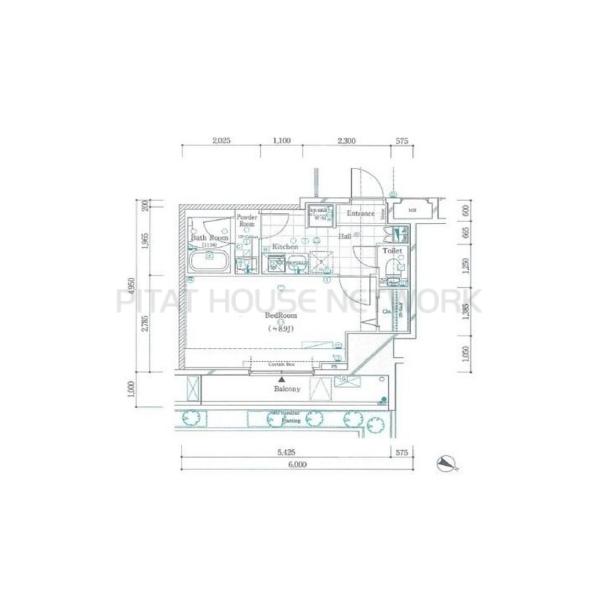 ガリシア大塚サウスの間取り