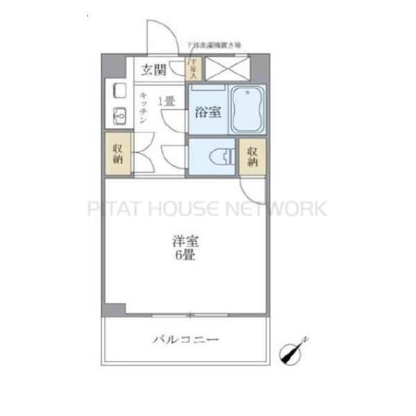 ラ・フラッツの間取り