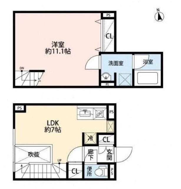 LEGALAND白山の間取り