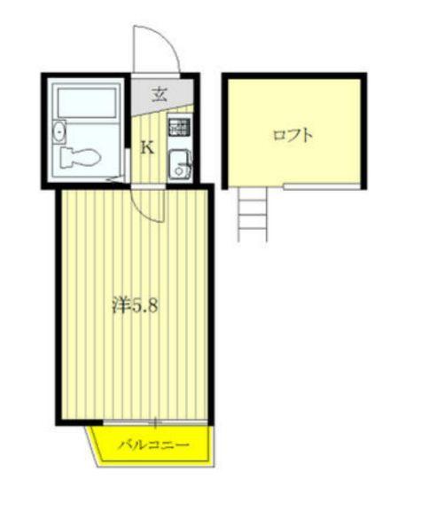 ハイツ駒込の間取り