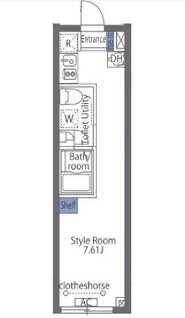 ラフォート巣鴨の間取り