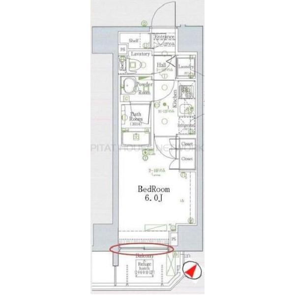 グラントゥルース巣鴨の間取り