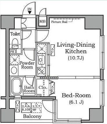 レジディア広尾南