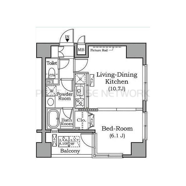 レジディア広尾南