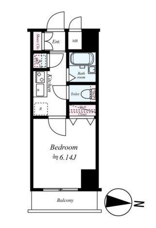 反転タイプの別部屋となります。