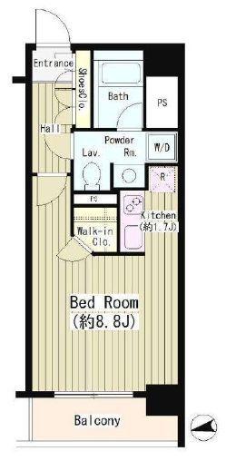 CITY　CURRENT大手町の間取り