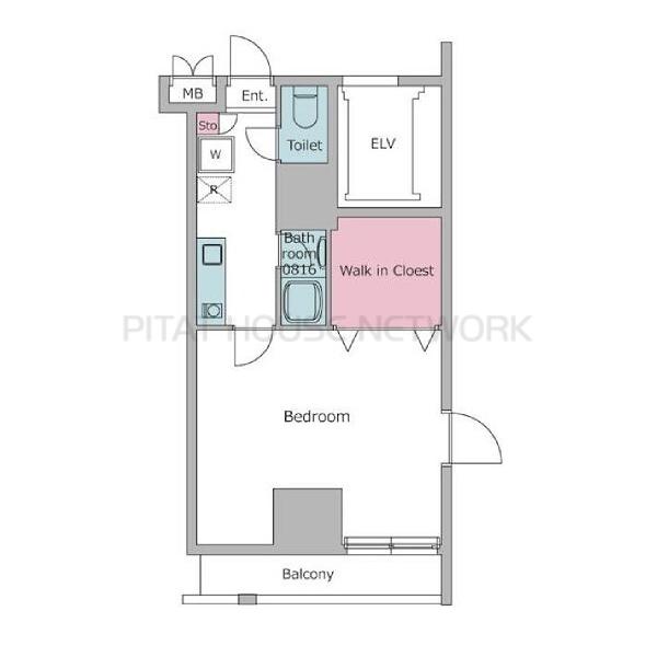 パークフラッツ西早稲田 / 406