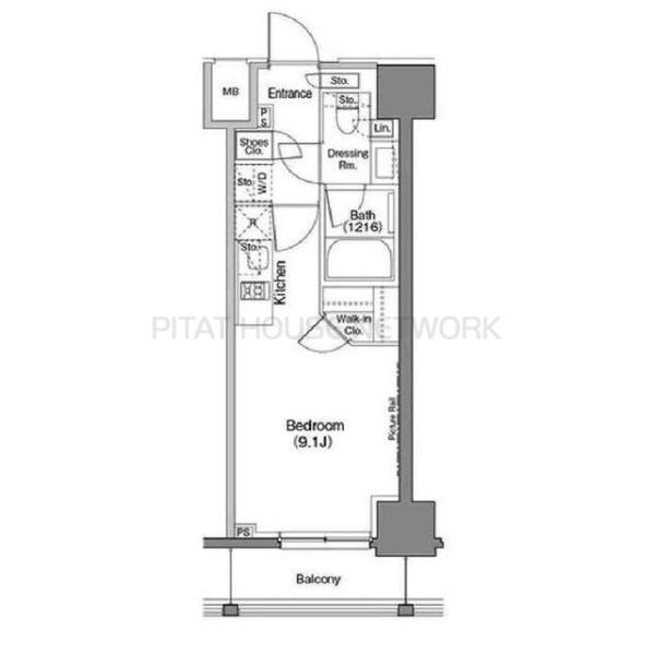 ザ・パークハビオ巣鴨の間取り