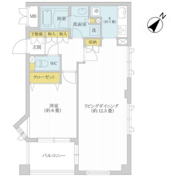 AZ小石川の間取り