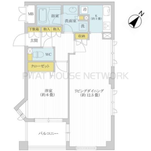 AZ小石川の間取り