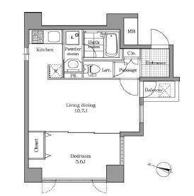 レジディア文京千石の間取り