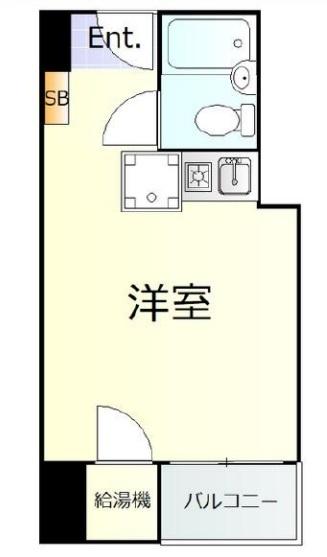 シャルマン文京千駄木の間取り