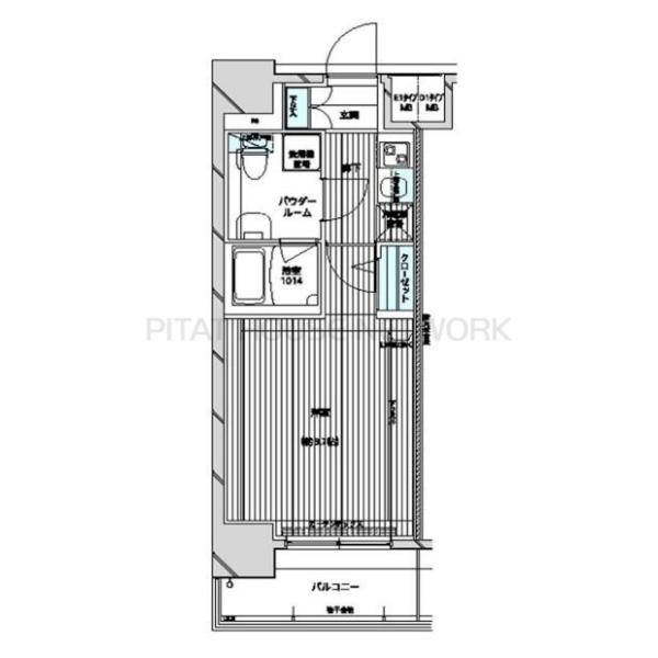 メインステージ王子Ⅱの間取り