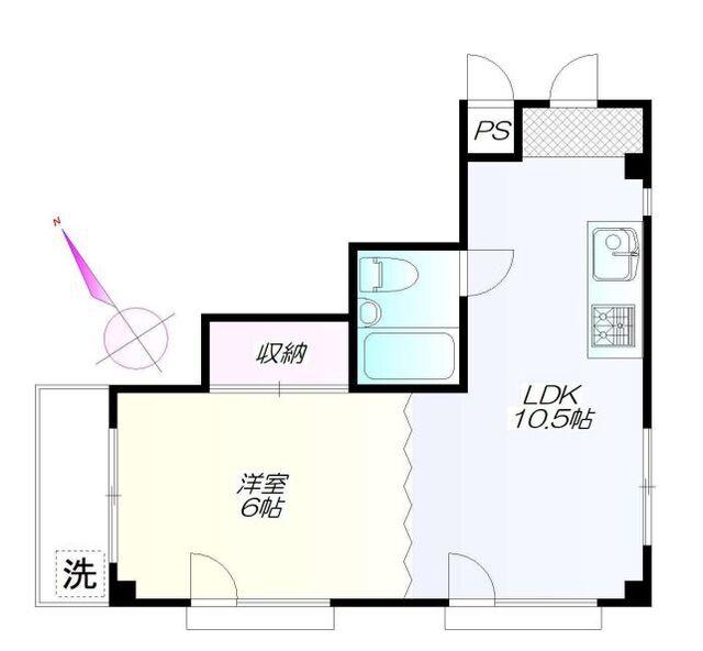 高野ビルの間取り