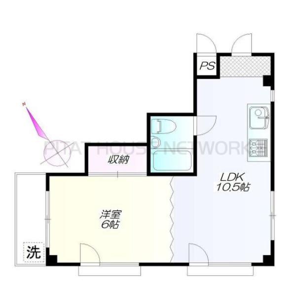 高野ビルの間取り