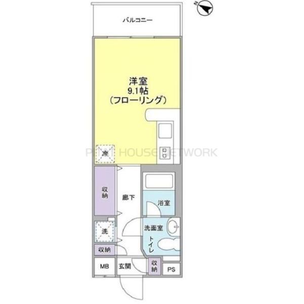 ヴェルデュール本郷弐番館の間取り
