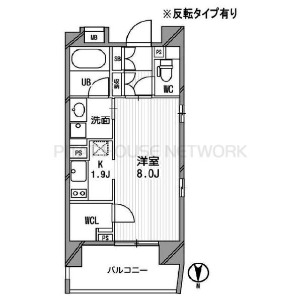 クリオ西池袋の間取り