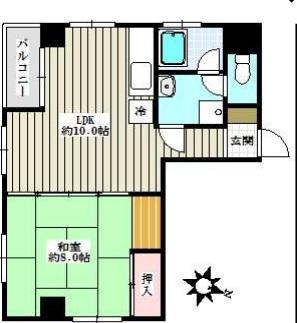 ハイネスイイダの間取り