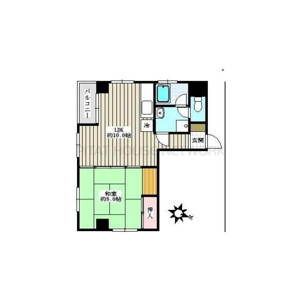 ハイネスイイダの間取り