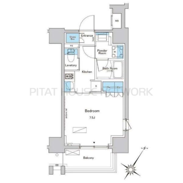 ルフォンプログレ南大塚の間取り