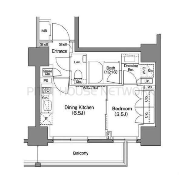 ザ・パークハビオ巣鴨の間取り