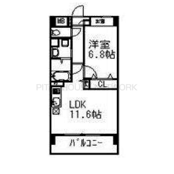 プライムアーバン千駄木の間取り