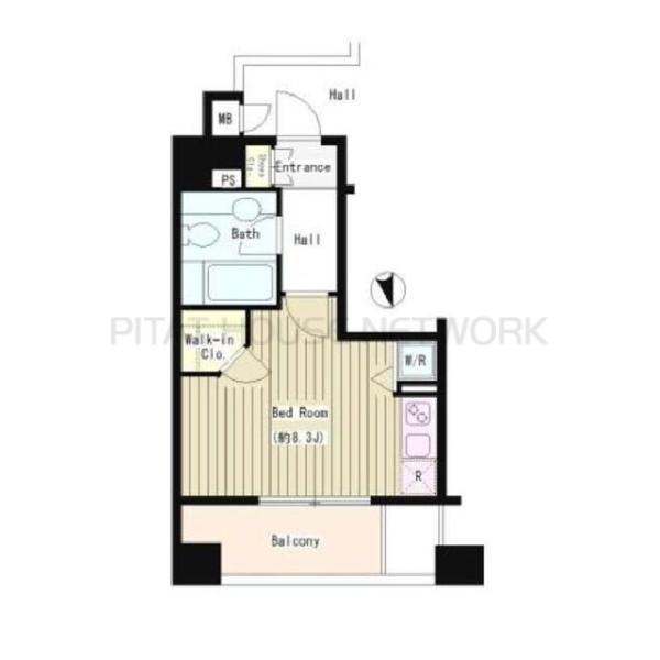 CITY　CURRENT大手町の間取り