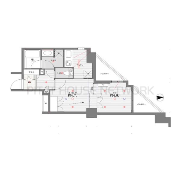 ドゥーエ東池袋 801