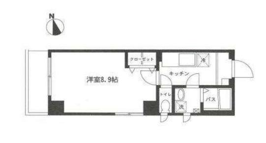 ジュネス・シゲール田端の間取り