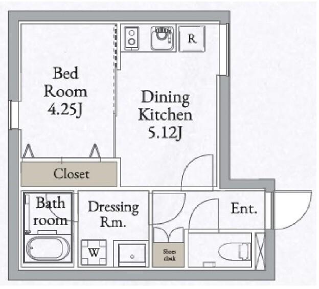 Live Flat 高田馬場 / 203