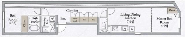 Live Flat 高田馬場 / 401