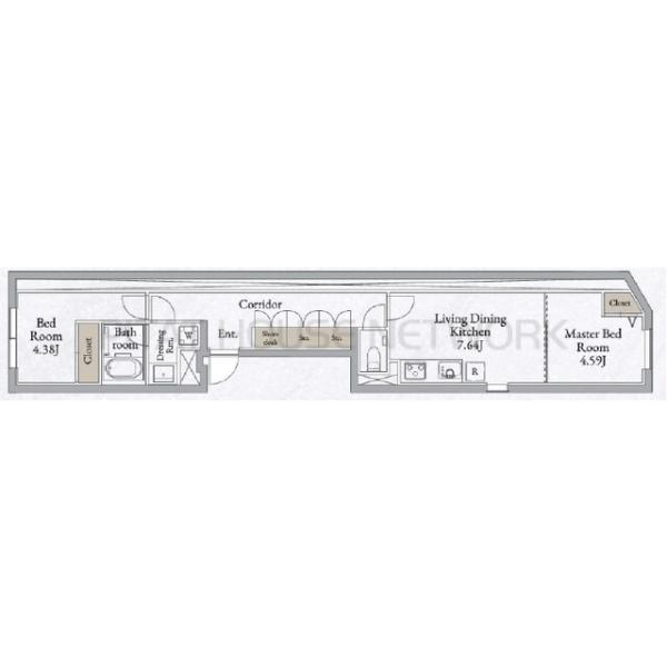 Live Flat 高田馬場 / 401