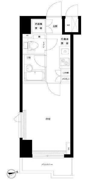 ルーブル大塚参番館の間取り
