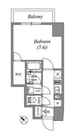 ＧＲＡＮ　ＰＡＳＥＯ　巣鴨Ⅱ の間取り