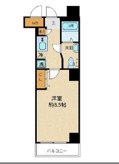 XEBEC巣鴨の間取り