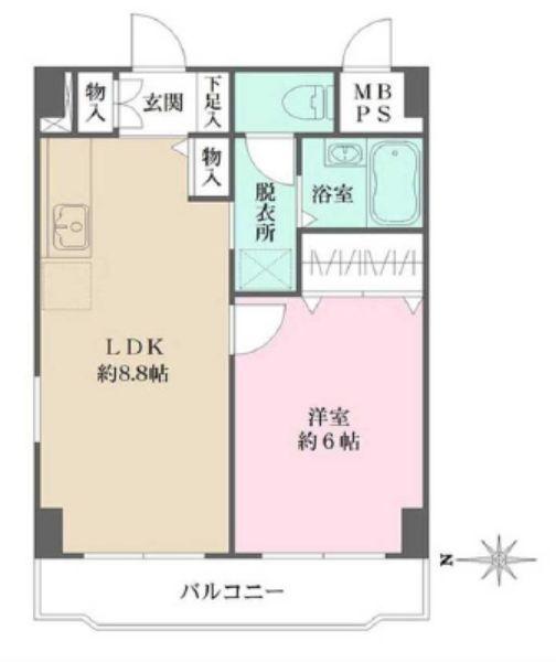 シェソワ百人町 405