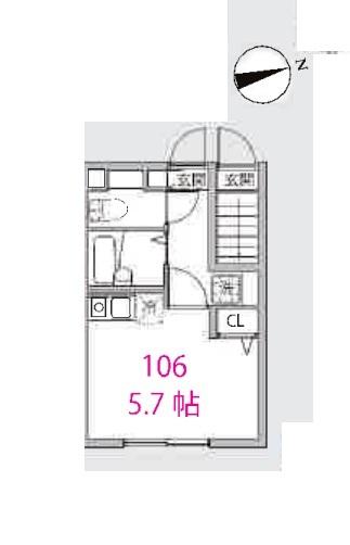 パティシオン駒込の間取り